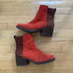Sorel suede boots